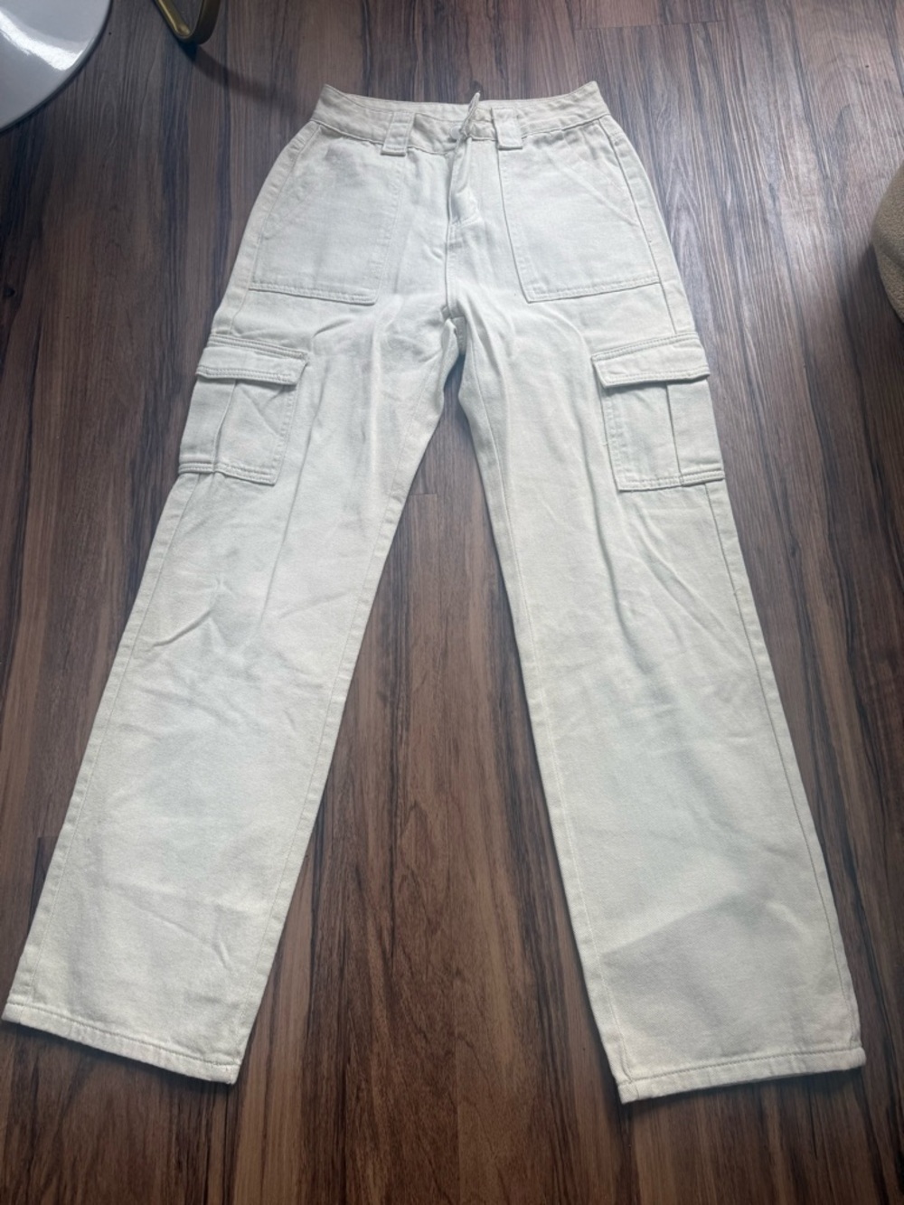 Cargo Pants in Off-White